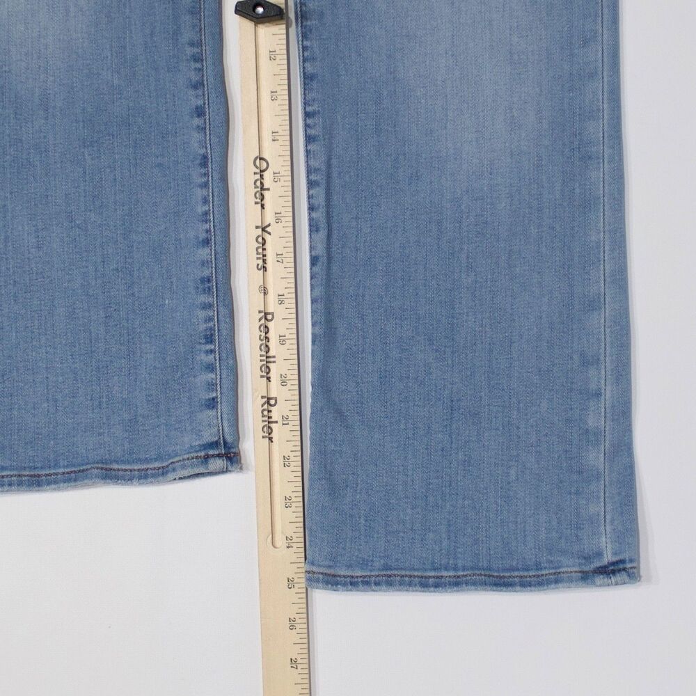 Madewell Cali Demi Boot 25" Crop High Waist Light Wash Jeans Women Size 29 (J1) - Picture 13 of 15